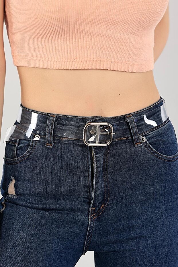 Şeffaf Kadın Kemer - 1