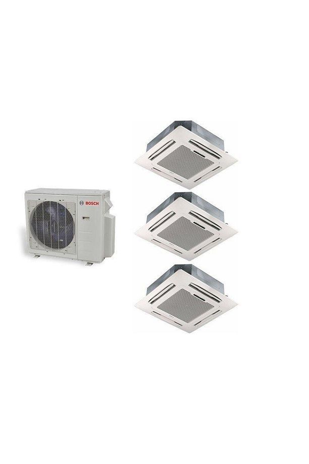 Multi Kaset Tipi Inverter Klima 21000 Btu 1 Dış + 3 Iç Ünite 9000 + 9000 + 9000 Btu - 1