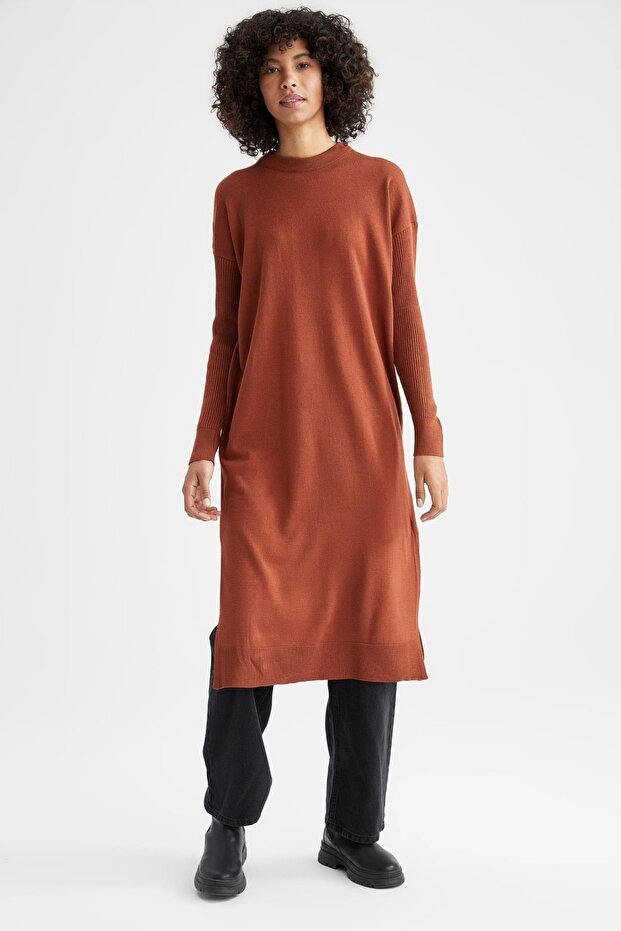 Regular Fit Crew Neck Tunic - 2