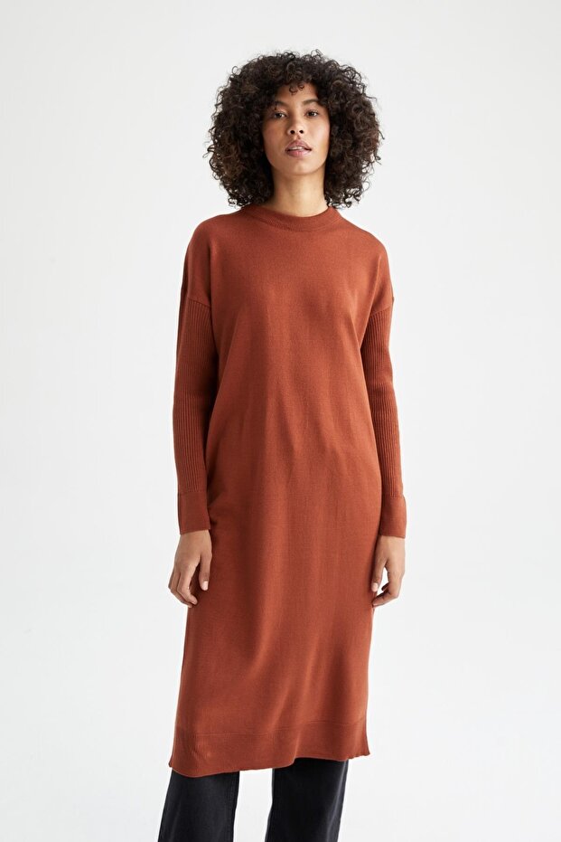 Regular Fit Crew Neck Tunic - 3