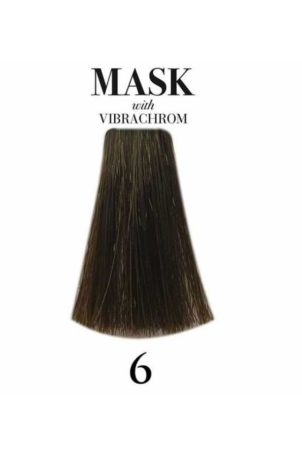 Mask Vibrachrom 6 Koyu Sıcak Kumral Saç Boyası 100ml - 1