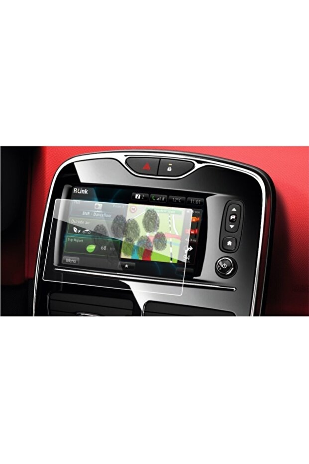 Renault Clio 4 Navigation Screen Protective Glass - 1