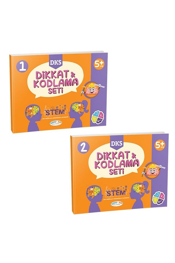 Doku Aes Okul Öncesi Dikkat Kodlama Seti (dks) 5+ Yaş (60-72 Ay) - 1