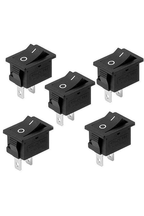 Açma Kapama Düğmesi Mini Tek Devre 5 Adet - 1
