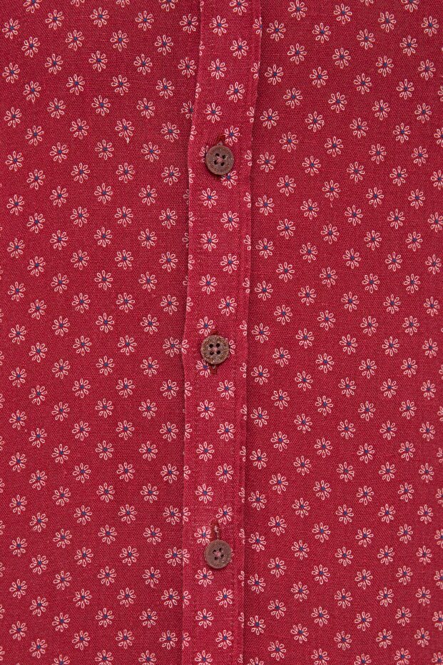 Bordo Regular Fit Gömlek - 5