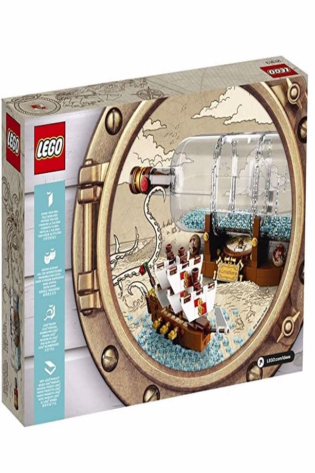Ideas 21313 Ship In A Bottle/şişede Gemi - 5