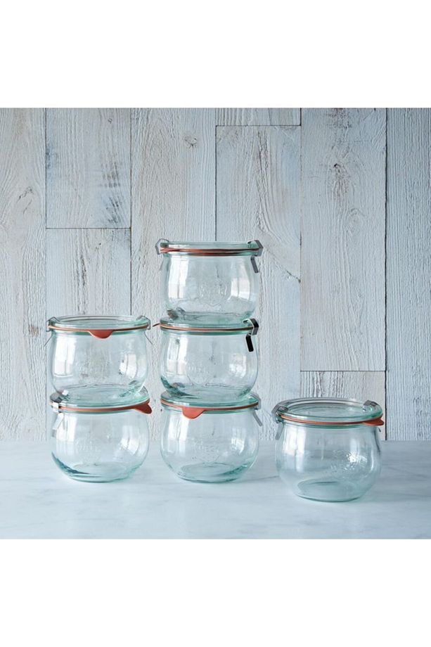 580 ml Lale Kavanoz Set 6'lı - 1