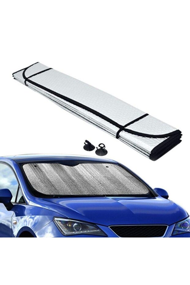 Full Covering Foldable Windshield Auto Sunshade - 2