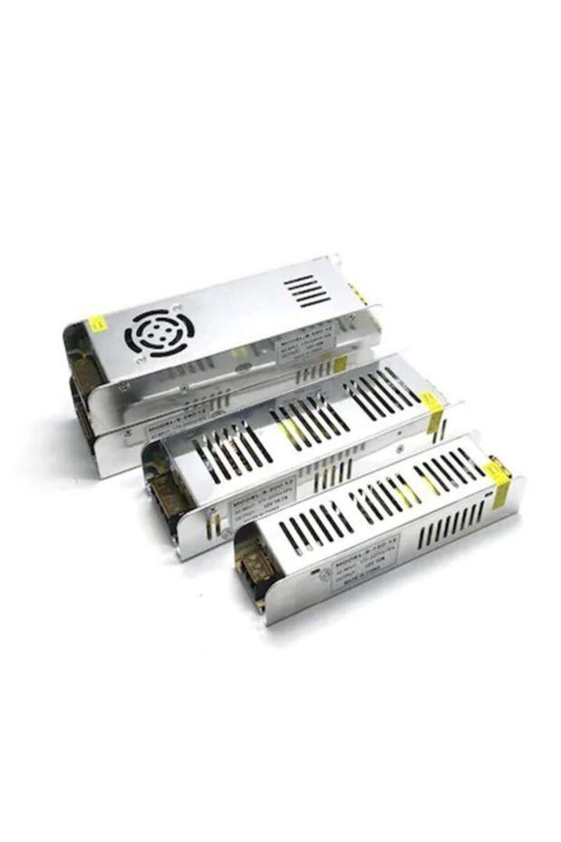 10 Amper 12v 120 Watt Slim Kasa Led- Kamera Trafosu - 1