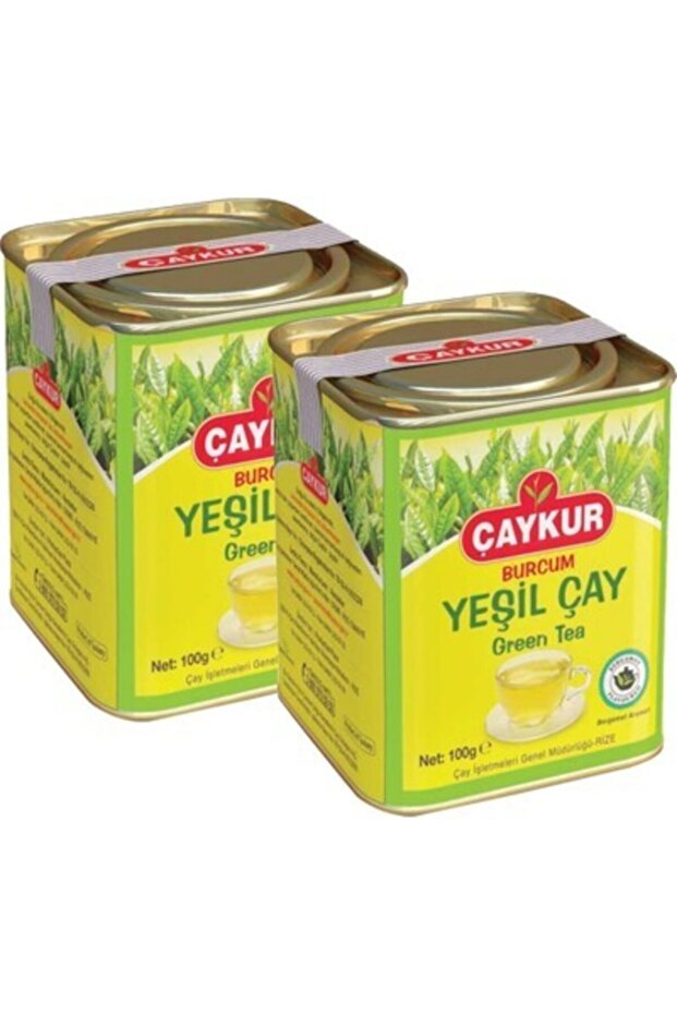 Burcum Green Tea 100 Gr Burcum Green 100g X 2 Pieces