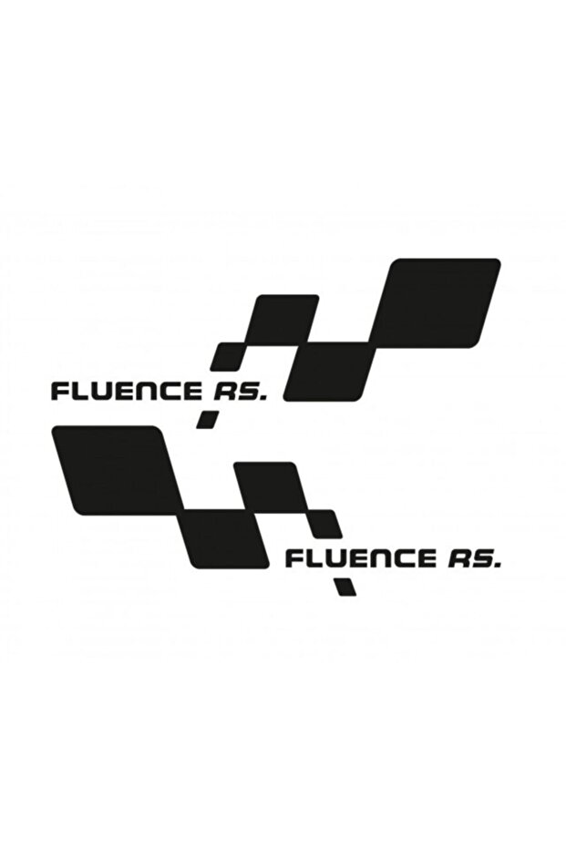 Fluence Side Door Sticker Paste 2 Pieces Right Left - 1