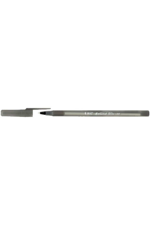 Ballpoint Pen Round Stick 1.0 mm 60 Pcs Black 920568 - Pack of 60