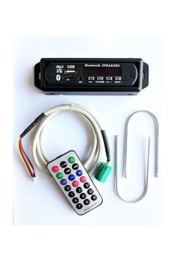 Renault Megane-clio Usb Aux Çalar 12v Mikrofonlu Bluetooth - 1