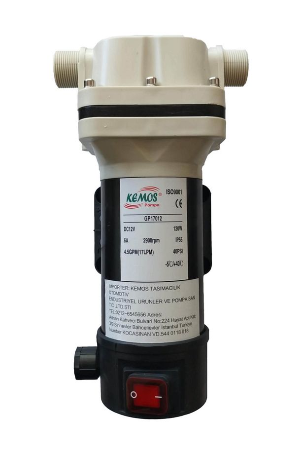 Flojet Tipi Diyaframlı AdBlue Pompası KM-17012 - 1