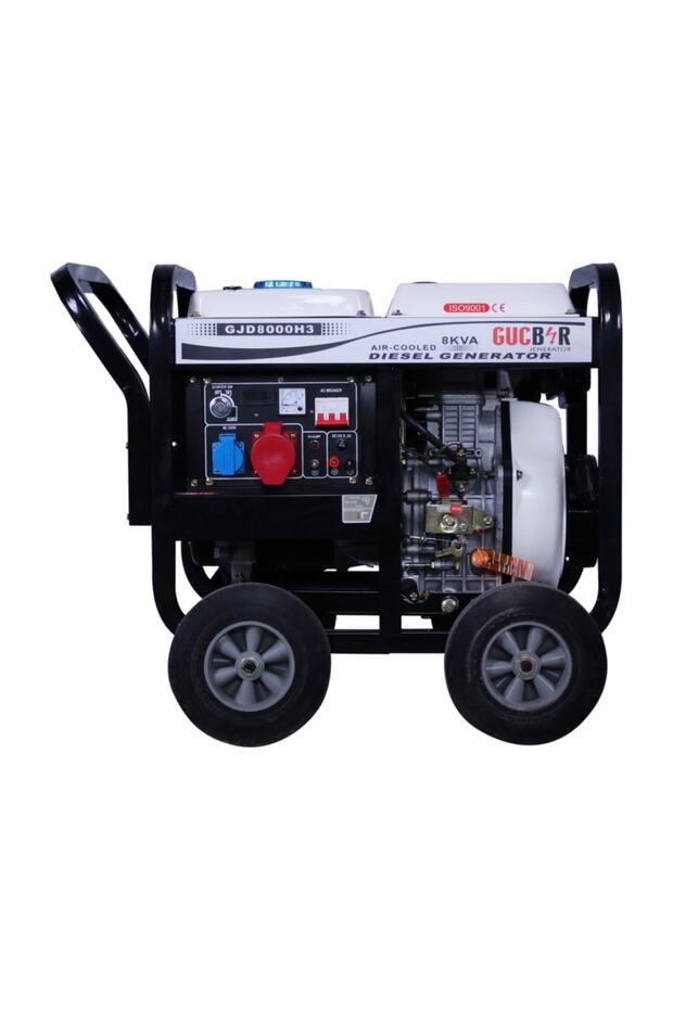 Gjd8000h-3 (8 KVA) Portatif Dizel Jeneratör (MARŞLI TRİFAZE) - 1