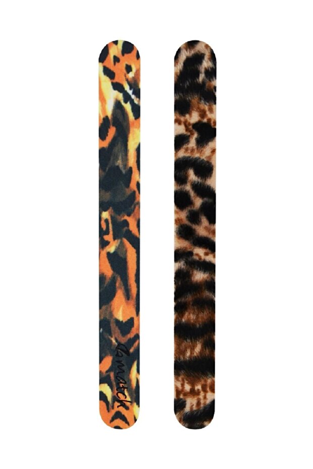 مبرد ورق منقوش بنقشة الفهد - 5 قطع - 1