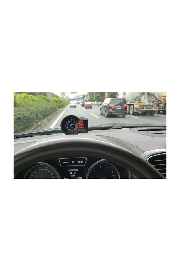 F8 HUD OBD 48 Fonksiyonlu Araç Veri Ekranı Head Up Display - 13