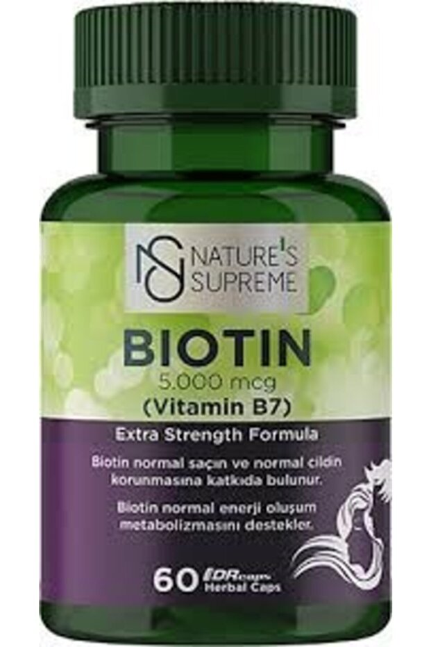 Biotin 5000 Mcg 60 Kapsül - 1