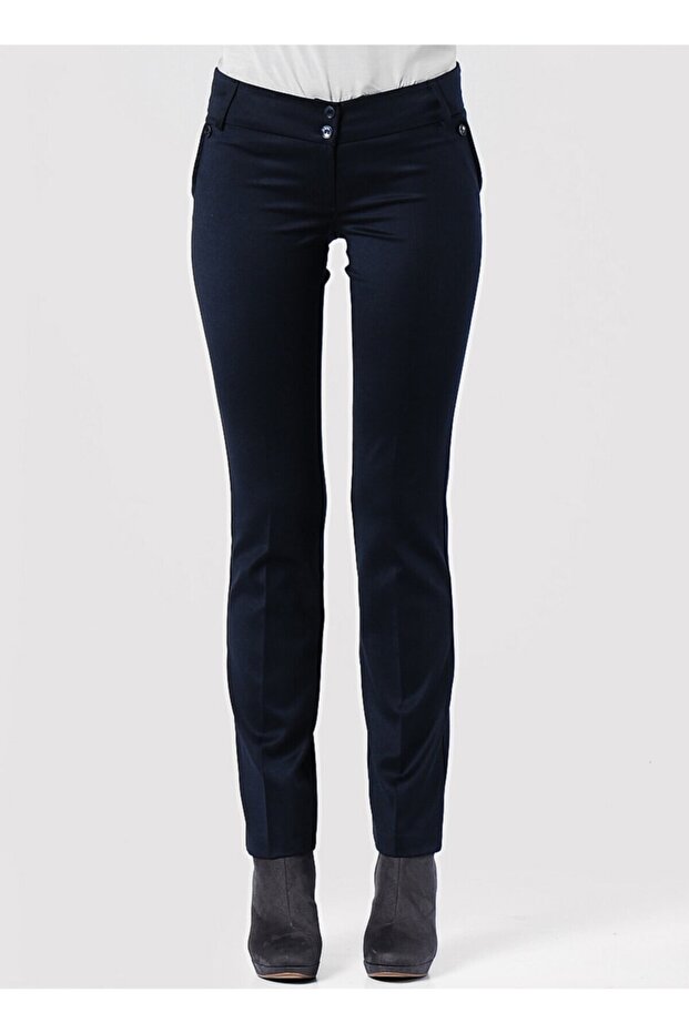 Kadın Siyah Pantolon - 1