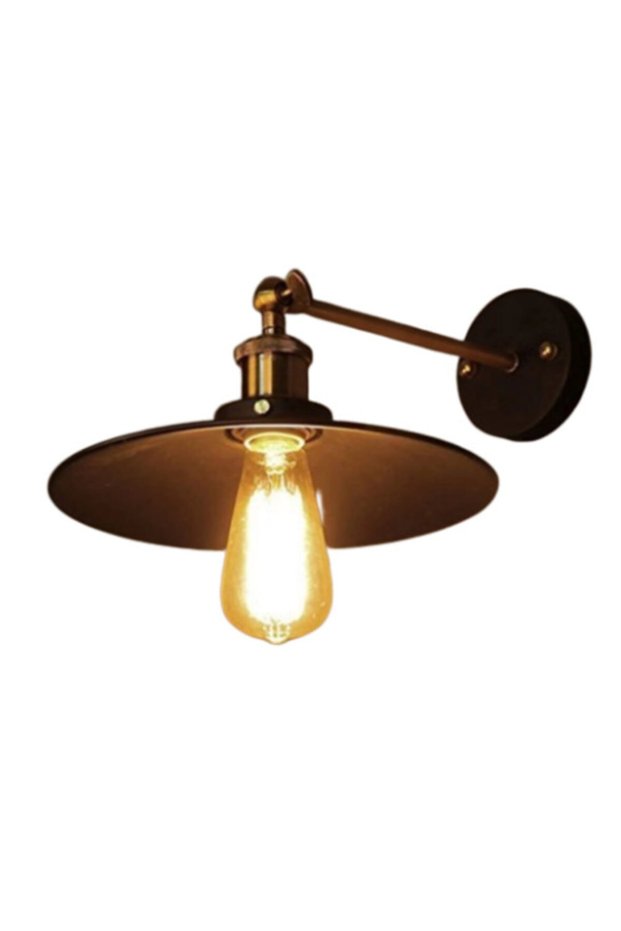 S Retro Rustic Sconce Articulated Movable Sconce 23 cm Width