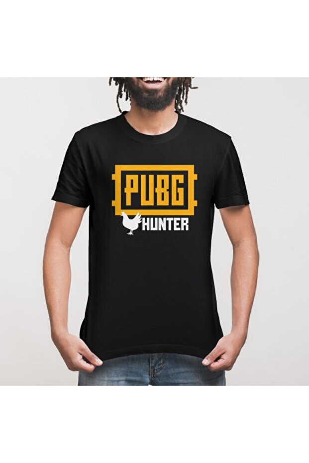 Pubg Hunter Erkek Tişört - 3