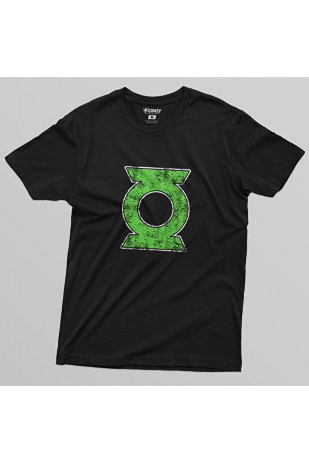 Green Lantern Logo Erkek Tişört - 4