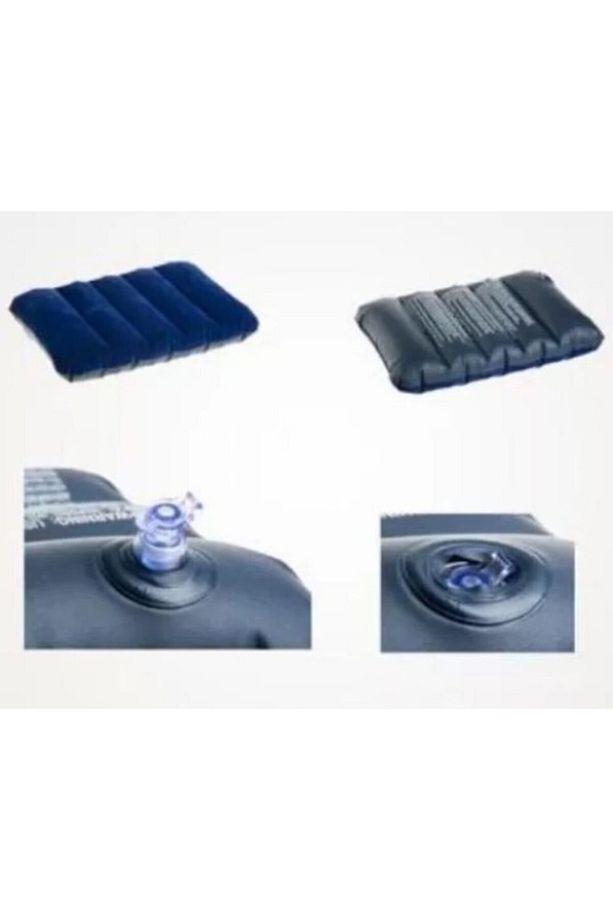Ntex Kadife Kaplı Şişme Minder-yastık 43x28x9cm - 4