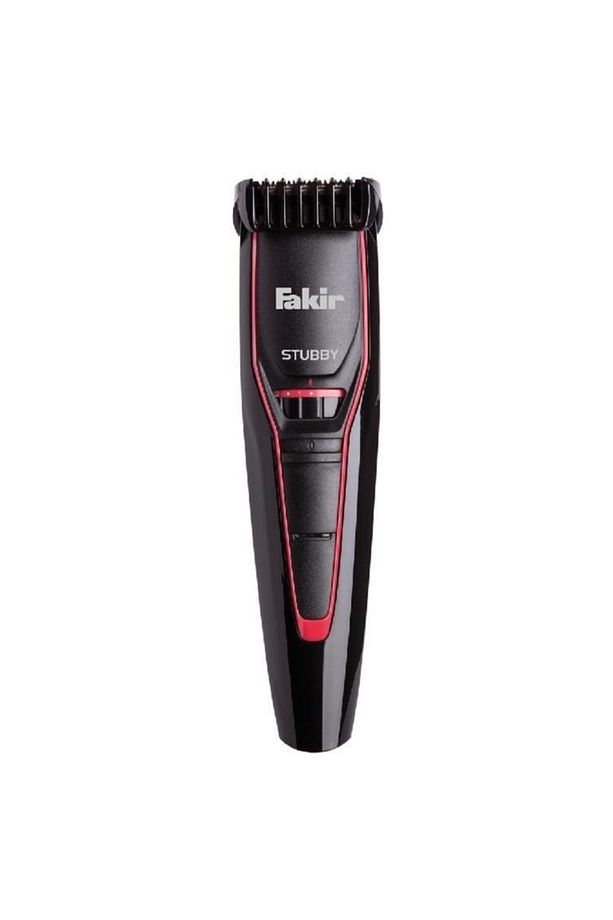 Stubby Tıraş Makinesi Sakal Şekillendirme Cihazı Kırmızı-Siyah Şarjlı - 1