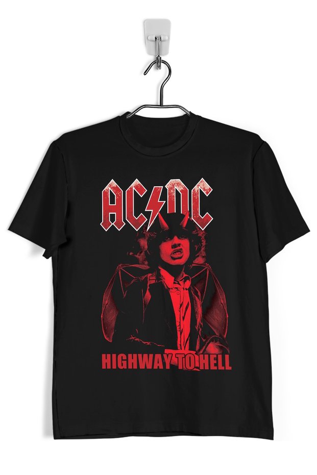 Acdc_10 Black T-shirt