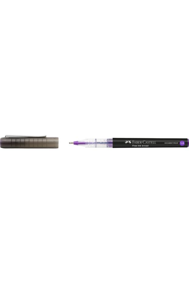 Free Ink Broad Ballpoint Pen 1.5 mm Purple