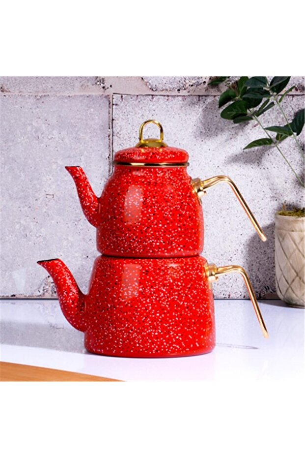 Emaye Çaydanlık - 1