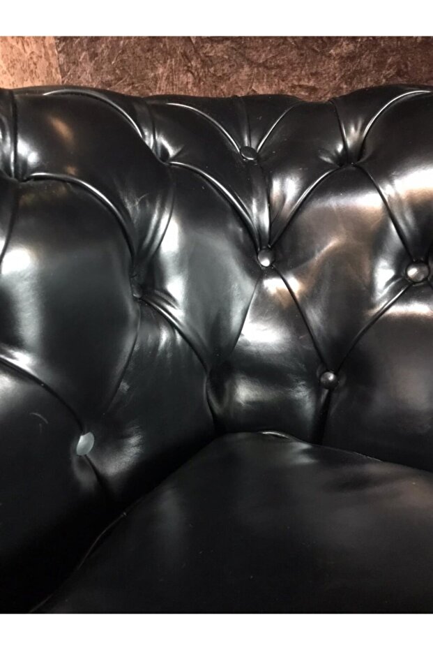 Hakiki Deri Lanchester Chesterfield - 9