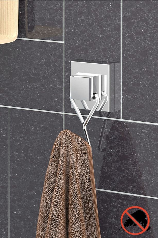Delme Vida Matkap Yok! Easyfıx Yapıskanlı Tekli Askı Krom Ef237 - 1