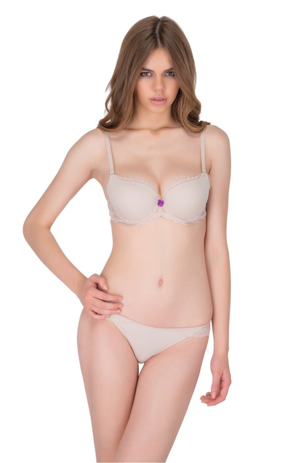 Bej Beauty Slip Külot