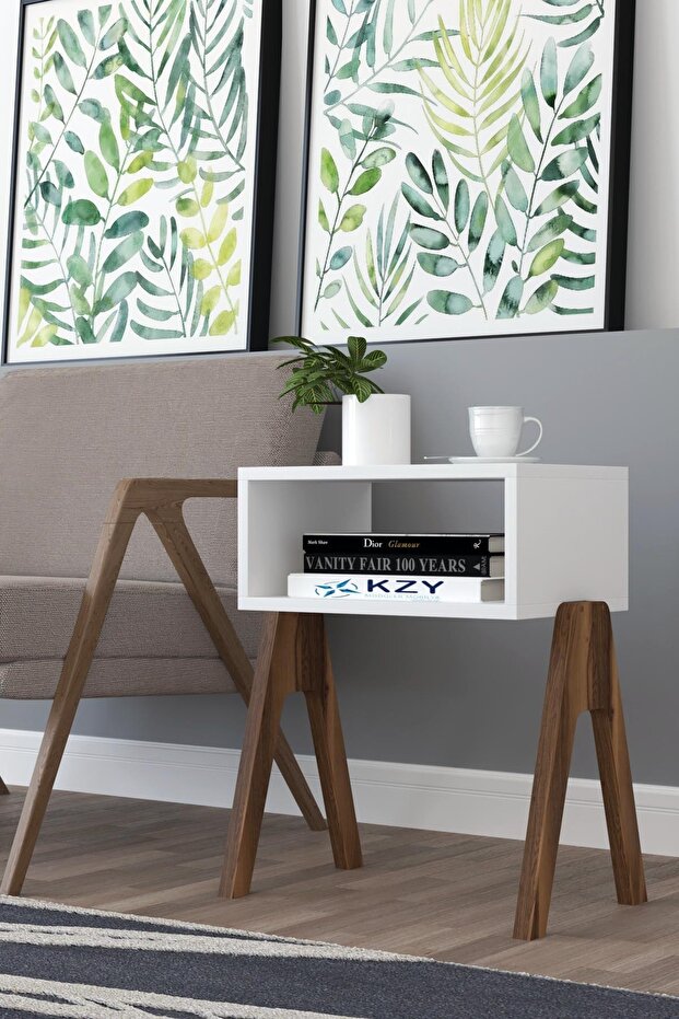 BAŞUCU SEHPA - BEYAZ - 3