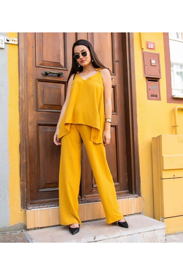 Thin Strap Casual Set - 2