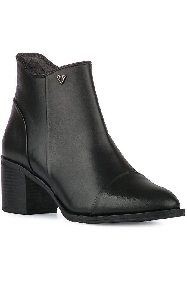 21-856 Hakiki Deri Ortopedik Kadın Bot - 1