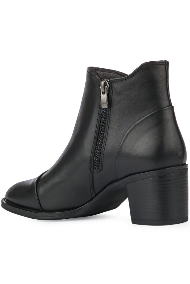 21-856 Hakiki Deri Ortopedik Kadın Bot - 2