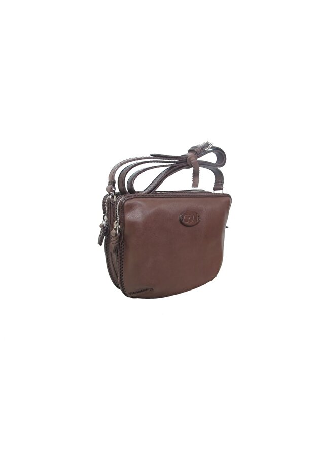 Handmade Deri Postacı Çanta (Dudu) - 1