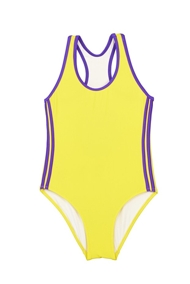 Kids Swimming Swimsuit Yellow 234105