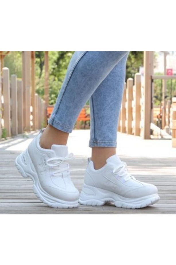 192-305 Kadın Sport Casual Beyaz- 08 Beyaz - 3