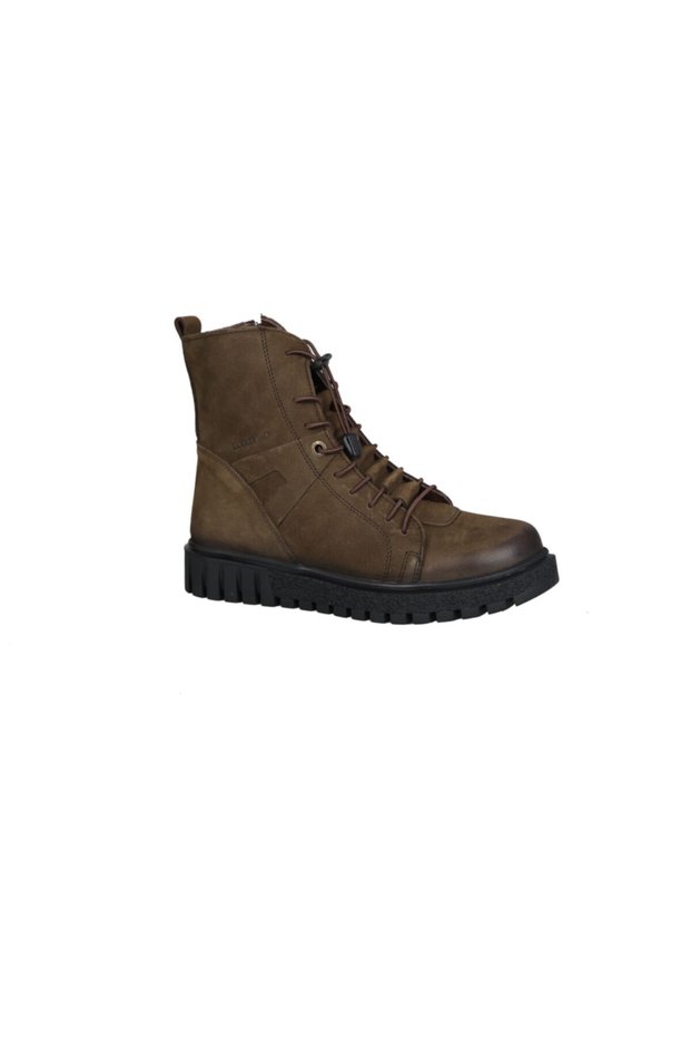 Unisex Khaki Nubuck Boots 102 17945