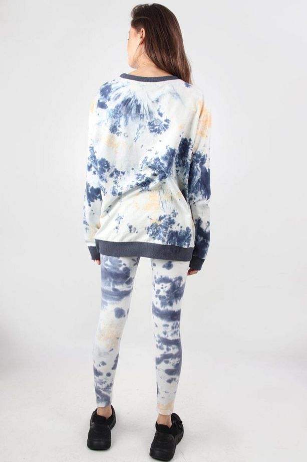 Batik Desen Sweatshırt (UN-230202) - 5