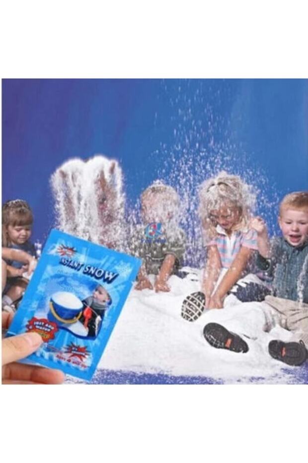 Kar Tozu - Yapay Kar - Bilim Deney Oyunu - Instant Snow - 4
