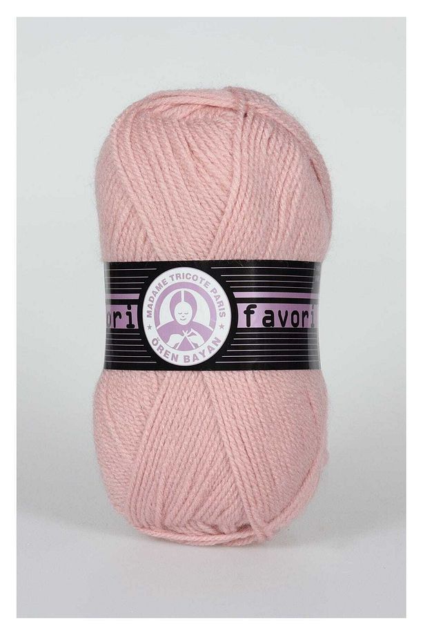 Favori 100 gr El Örgü Ipi (RENK NO:001) 1 Adettir - 1