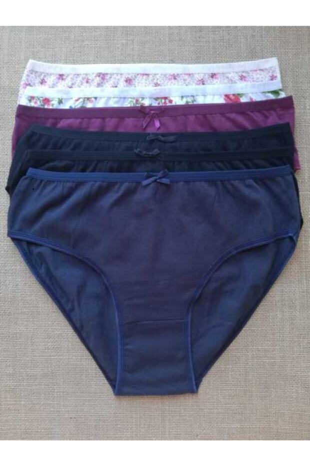 Women's 6's Lycra Cotton Cotton Panties Bulo