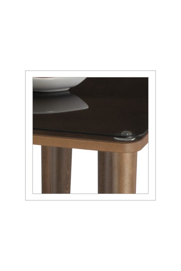 Puzzle Walnut Orta Sehpa - 3