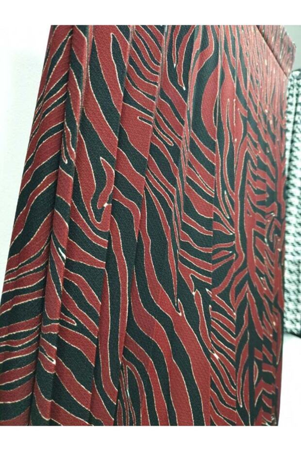 Pliseli Etek Esnek Kumaş - 1