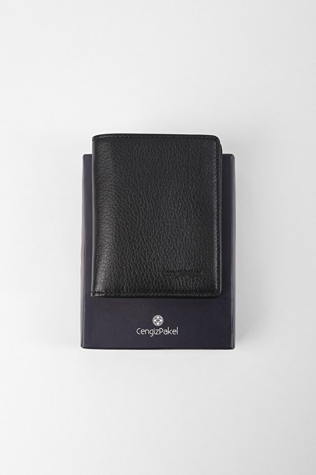 Gerçek Deri Siyah Cüzdan - 6