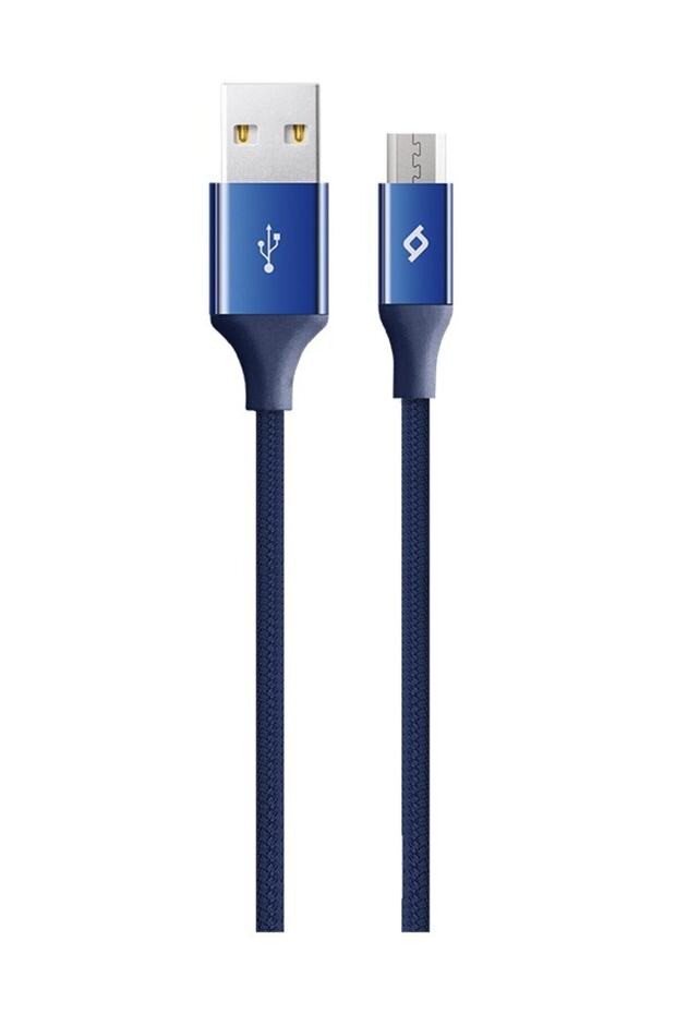 Alumi Cable Micro Lacivert USB Şarj Kablosu